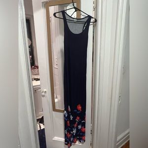 Old navy blue maxi dress